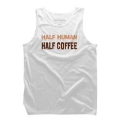Men's Design By Humans Funny Halloween Costume For Coffee Addicts By TeeShirtMadness Tank Top -Comfa Wear Shop GUEST d45d8f07 223c 4355 afb2 d30f83a00b54