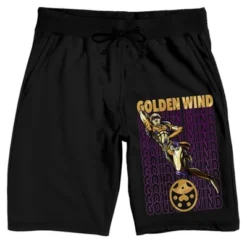 Jojo's Bizarre Adventure Golden Wind Men's Short Sleeve Shirt & Sleep Shorts Set -Comfa Wear Shop GUEST d5ba9fab 33c2 44c6 b90b 8c4a1f4c0687