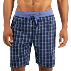 Hanes Premium Men's Shorts Pajama Set - Blue -Comfa Wear Shop GUEST d5e92430 9d8d 4a6c 8eef 8b8a7bbe181d