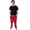 Sesame Street Adult Elmo Expressions Soft Polyester Pajama Pants