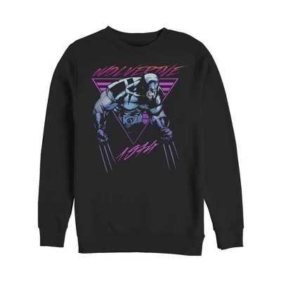 Men's Marvel X-Men Retro Wolverine Sweatshirt 2 Men's Marvel X-Men Retro Wolverine Sweatshirt - Image 2