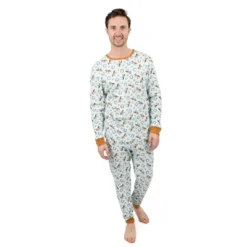 Leveret Mens Two Piece Cotton Pajamas -Comfa Wear Shop GUEST da496c64 6671 4b83 9a24 442e6af70868