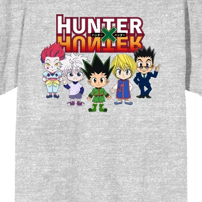 Hunter X Hunter Chibi Character Group Men's Short Sleeve Shirt & Sleep Shorts Set 2 Hunter X Hunter Chibi Character Group Men's Short Sleeve Shirt & Sleep Shorts Set - Image 2