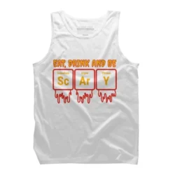 Men's Design By Humans Funny Periodic Element Chemistry Halloween Science By Luckyst Tank Top -Comfa Wear Shop GUEST de7ab98c 5c38 412c 9e47 be80aaa01663