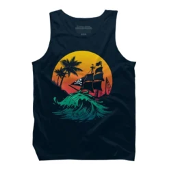 Men's Design By Humans Welcome Summer From Pirates By NLKart Tank Top 5 Men's Design By Humans Welcome Summer From Pirates By NLKart Tank Top -Comfa Wear Shop GUEST dfb3c54f 914f 463d a72e a8eb23176330