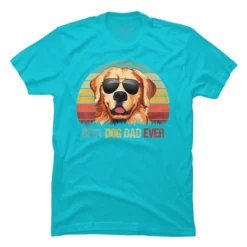 Men's Design By Humans Best Dog Dad Ever Golden Retriever By LuckyCharm99 T-Shirt -Comfa Wear Shop GUEST e0618f19 2aa9 4808 9e8f 4b55cd767275