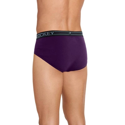 Jockey Men's Lightweight Cotton Blend Brief - 5 Pack 2 Jockey Men's Lightweight Cotton Blend Brief - 5 Pack - Image 2