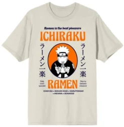 Naruto Ichiraku Ramen Shop Men's Short Sleeve Shirt & Sleep Shorts Set