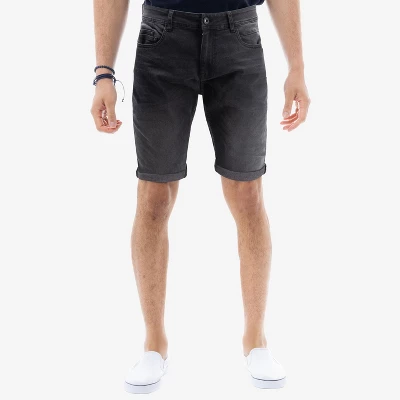 CULTURA Men's Roll Up Denim Shorts 3 CULTURA Men's Roll Up Denim Shorts - Image 3