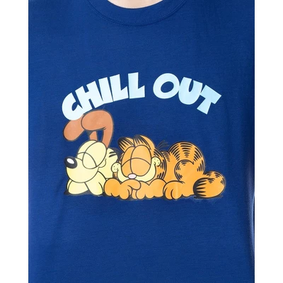 Nickelodeon Mens' Garfield Odie Comic Strip Chill Out Sleep Pajama Set Multicolored 1 Nickelodeon Mens' Garfield Odie Comic Strip Chill Out Sleep Pajama Set Multicolored