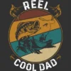 Men's Design By Humans Reel Cool Dad Fishing Boat Trip By KangThien Tank Top