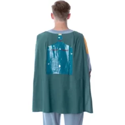 Star Wars Men's Boba Fett Costume Shirt And Pants Pajama Set With Cape Grey -Comfa Wear Shop GUEST eb1b7c40 1590 46ab 9a9f 2c28e728e2e3