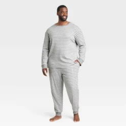Men's Striped 100% Cotton Matching Pajama Set - Gray -Comfa Wear Shop GUEST ecca11b6 a6f5 4629 ab35 10f415f8ecc4