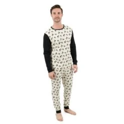 Leveret Mens Two Piece Cotton Pajamas -Comfa Wear Shop GUEST ed2406fa b47b 478a a8f4 9d8580ad7511