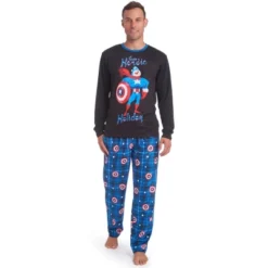 Marvel Spider-Man,Avengers Christmas Adult Pajama Shirt And Pants Sleep Set -Comfa Wear Shop GUEST ee09d19b 823a 4ecd b009 03190c4f8ae3