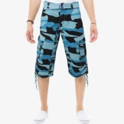 X RAY Men’s Belted 18 Inch Below Knee Long Cargo Shorts -Comfa Wear Shop GUEST f0eaca64 4063 4679 bb3f 7ea6e1527aa4