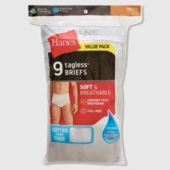 Hanes Men's 9pk Briefs - White -Comfa Wear Shop GUEST f1d093e2 67ee 4aac b20e 3b32ffbd2852