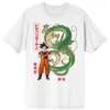 Dragon Ball Z Goku And Shenron Men's Short Sleeve Shirt & Sleep Shorts Set