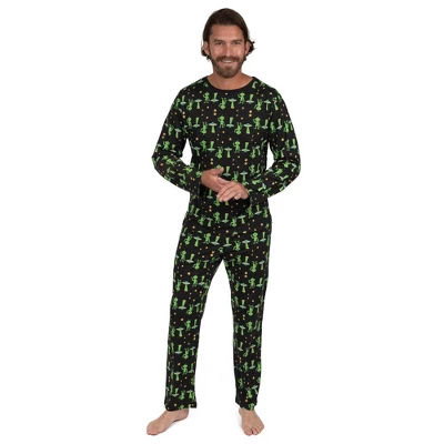 Leveret Mens Two Piece Cotton Halloween Pajamas 4 Leveret Mens Two Piece Cotton Halloween Pajamas - Image 4