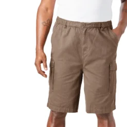 Boulder Creek By KingSize Men's Big & Tall Renegade 9" Full Elastic Waist Cargo Shorts -Comfa Wear Shop GUEST fed12d19 6c1d 46b6 92df ebb393016efe
